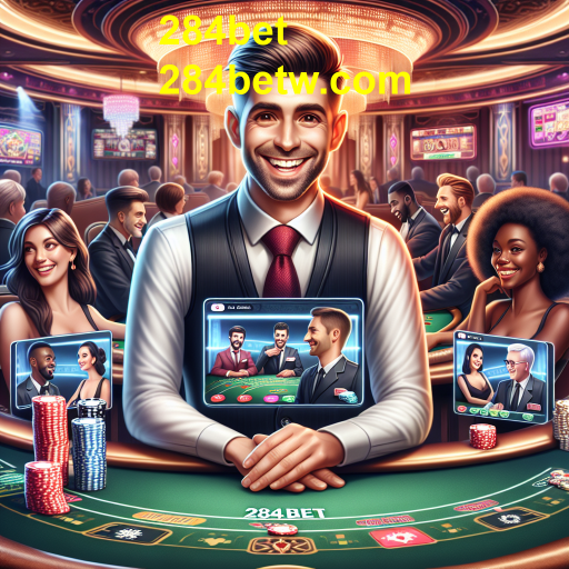 A Experiência Imersiva do Cassino Ao Vivo no 284bet